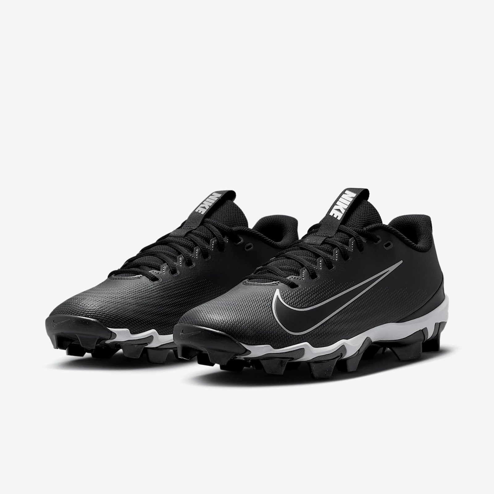 Nike Vapor Shark 3 Football Cleats (FB3304-002, Black/Dark Grey/White/Black) Siz