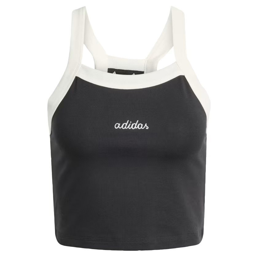 adidas women Seasonal Essentials Colorpop Tank with Embroidered Graphic