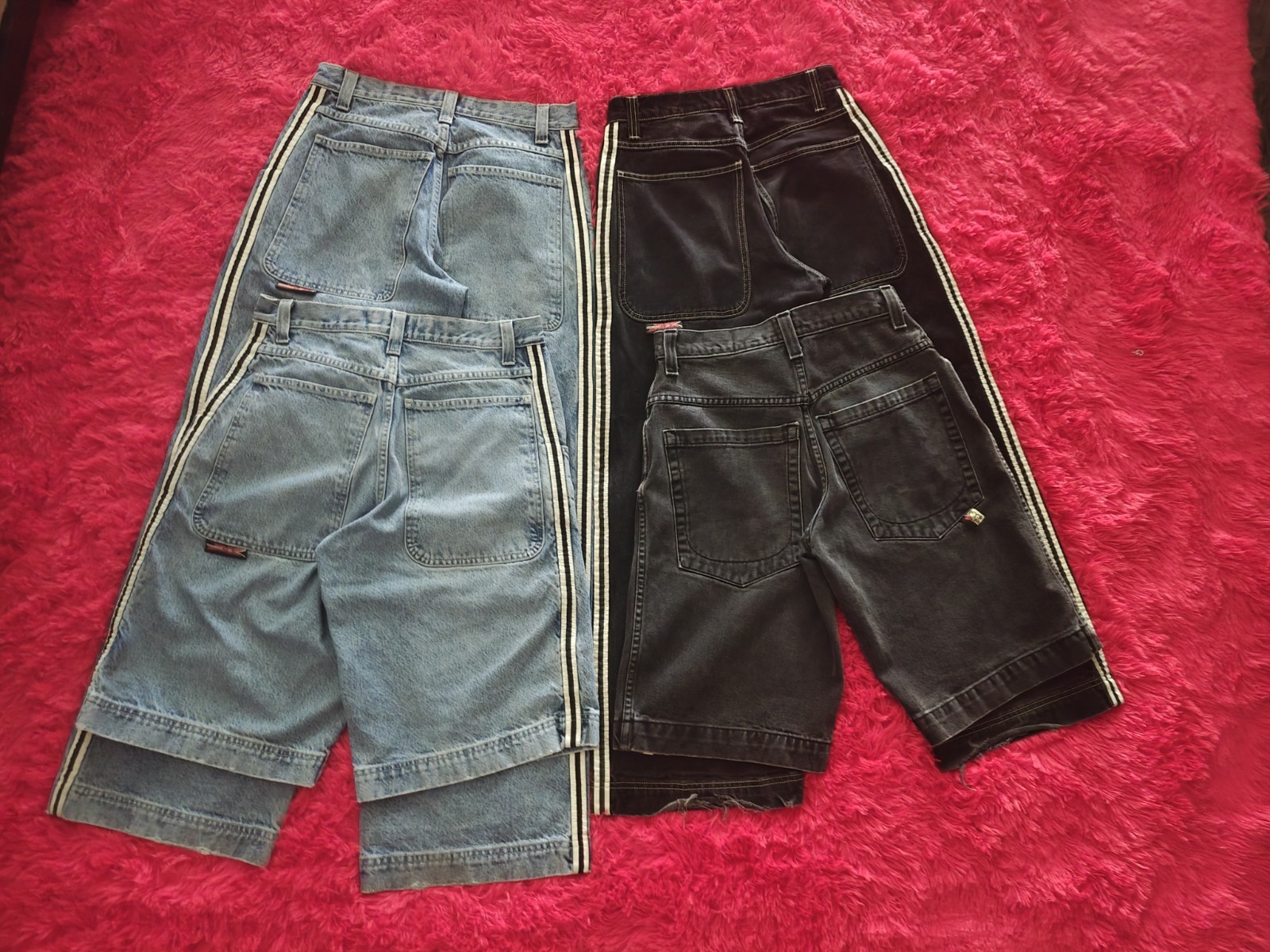 VINTAGE 90s JNCO Jeans Skunk Collection Baggy 90s Skater Denim Grail
