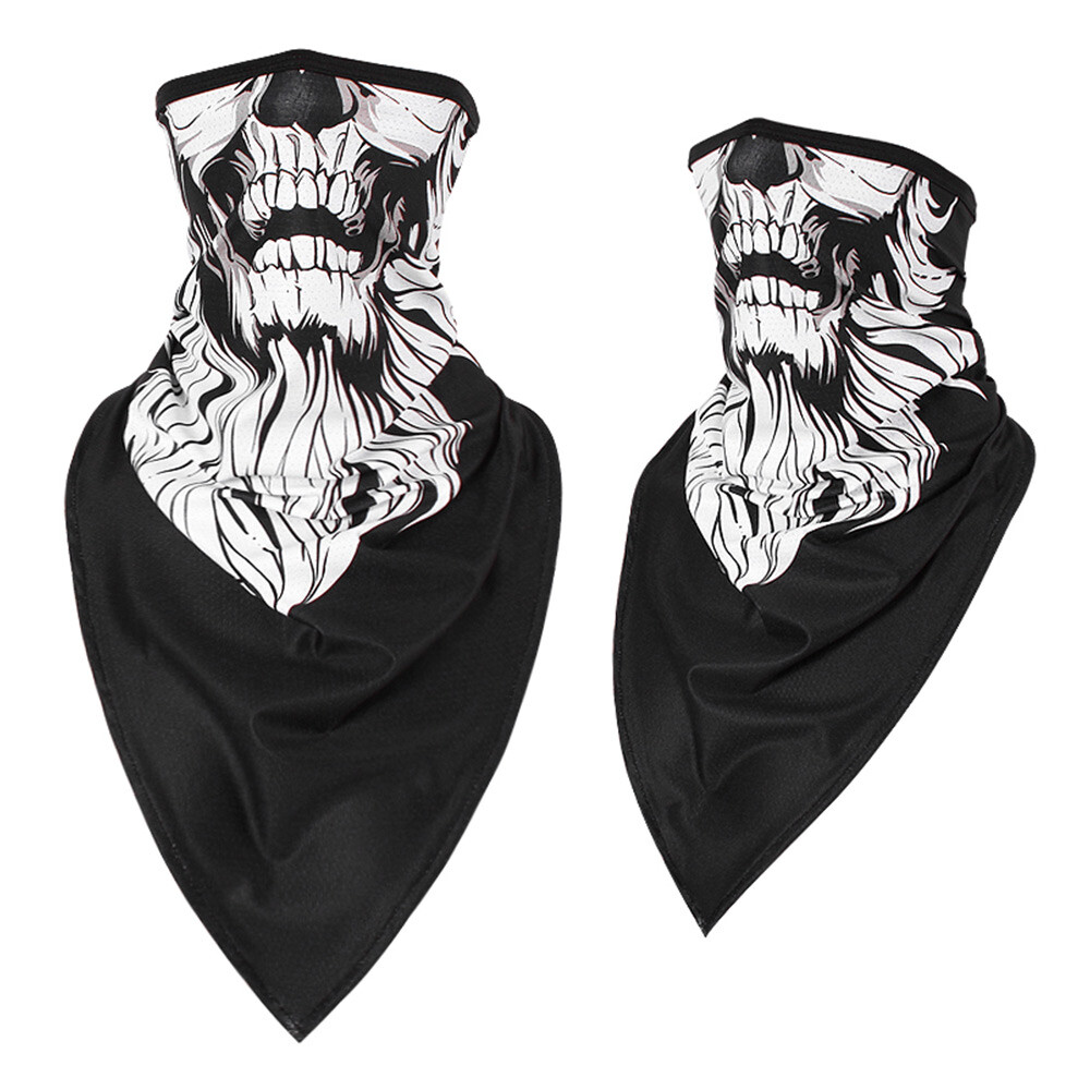 Bandana Half Face Mask Cover Tube Scarf Balaclava Neck Gaiter Head Wrap Scarves
