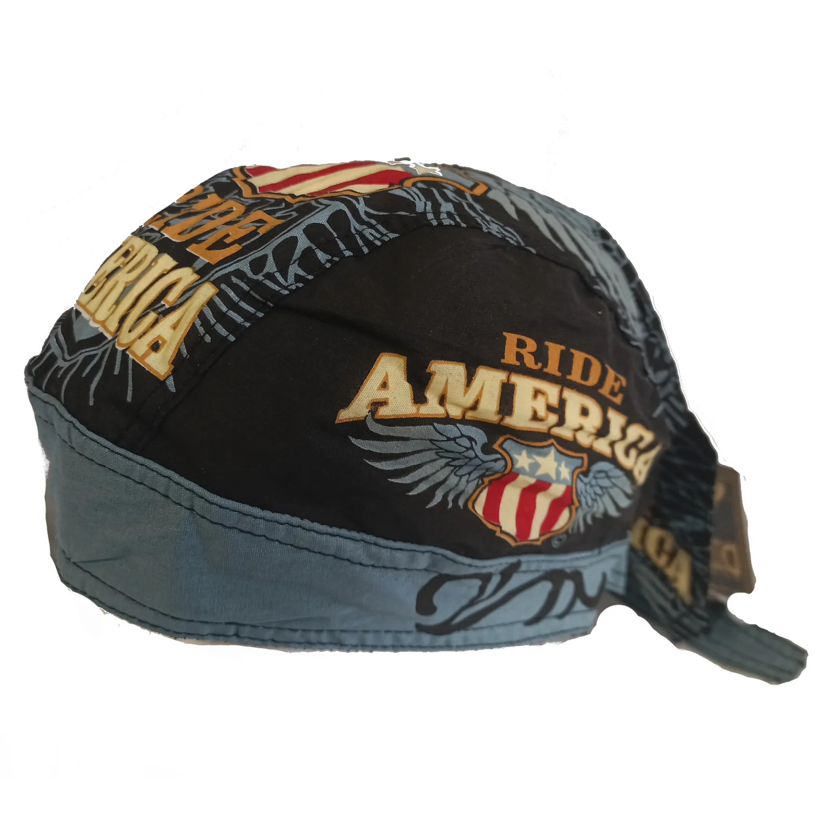 Danbanna Ride America Headwrap Doo Rag Skull Cap