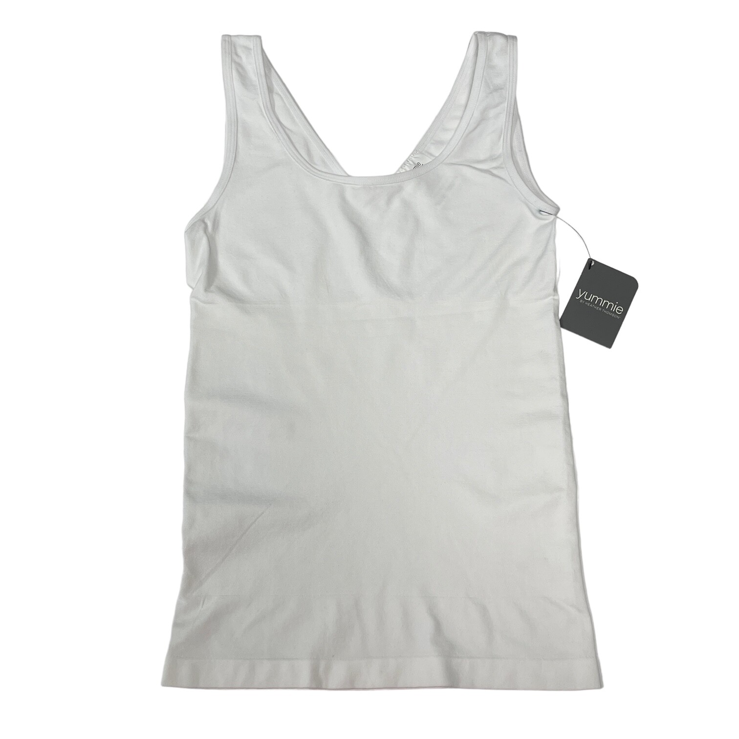Yummie Tank Top Seamless 2 Way Shaper V Neck Scoop Cami Slimmer Moderate Control