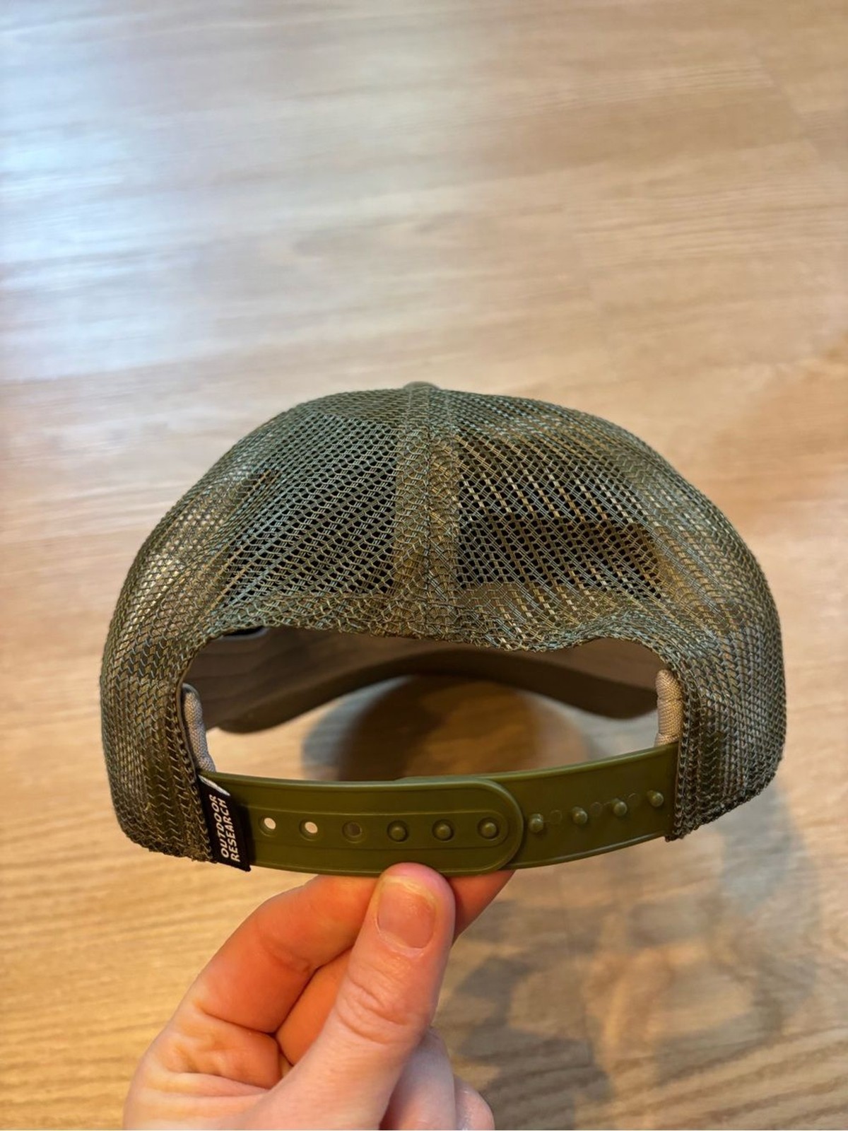 Outdoor Research Quadrise Trucker Lo Pro Cap Green Adjustable