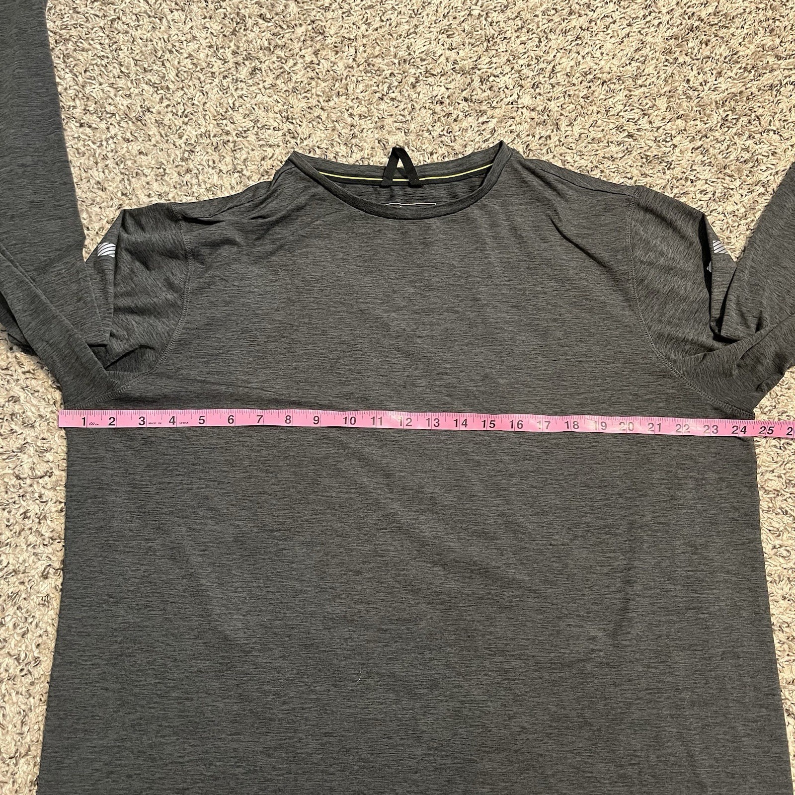 Truewerk Shirt B2 Chill Crew Mens XL Gray Work Workwear Crew Performance