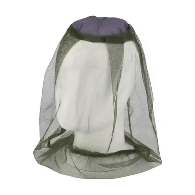 Anti Mosquito Fishing Cap Mesh Hat Net Adjustable for Outdoor Camping
