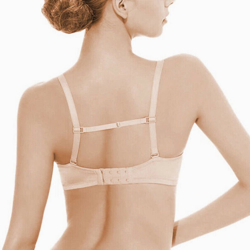 4 Pcs Anti Slip Straps Clips Holder Bra Women Non-Slip Bra Rope Back Adjustable
