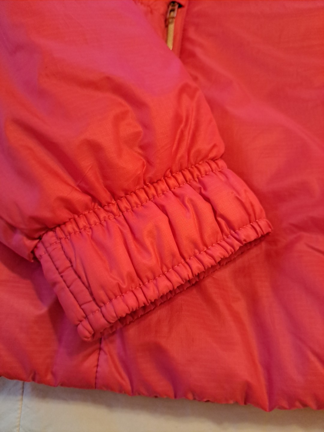 Nike Golf Hot Pink Zip up Puffer Jacket Hooded Size L EUC Returns Accepted