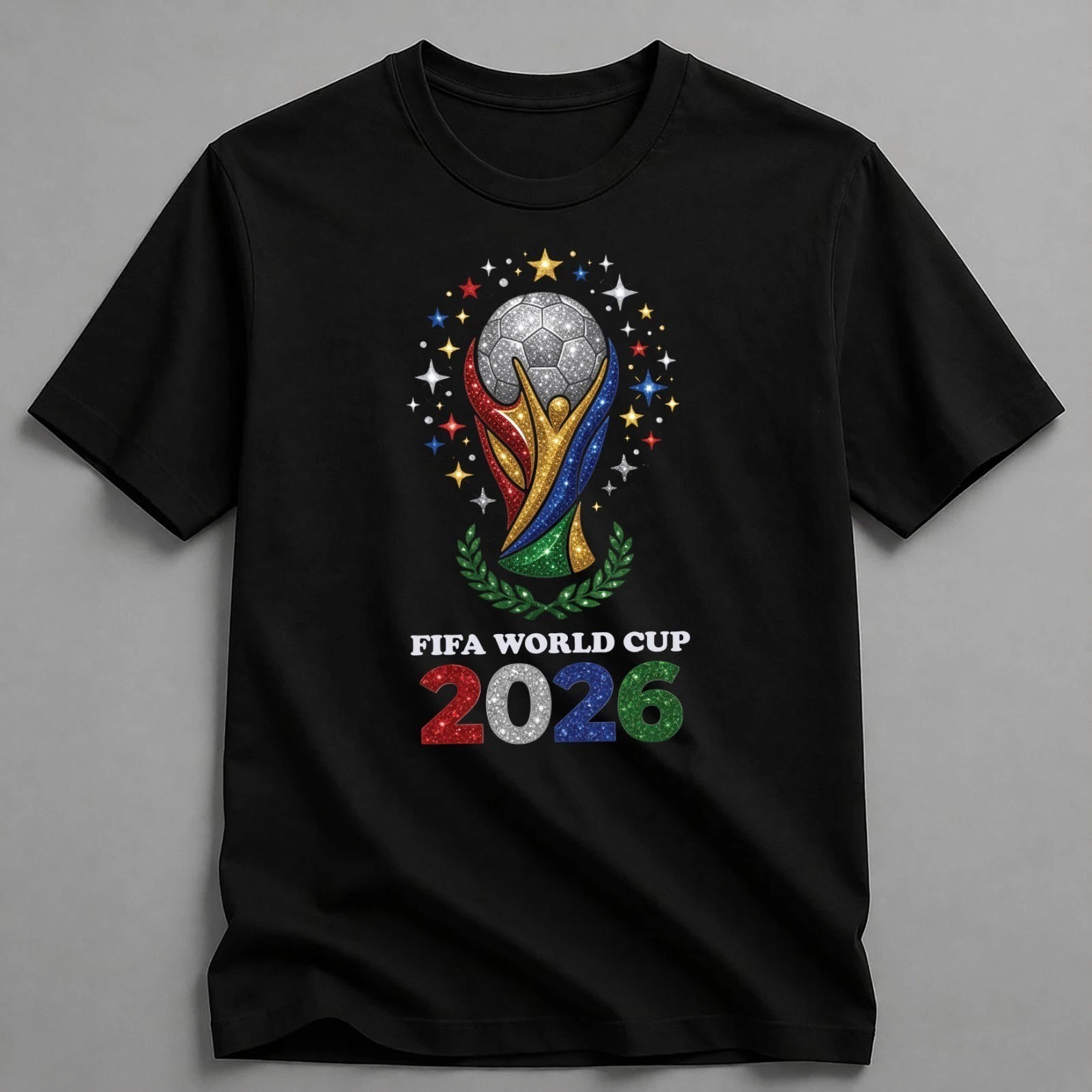 Fifa World Cup 2026 T-Shirt Soccer Graphic Tee USA Football Fan, Fifa World Cup