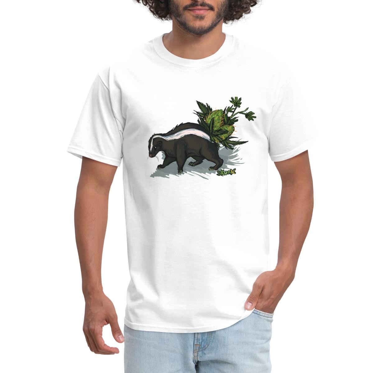 Skunk Cannabis Men’s T-Shirt