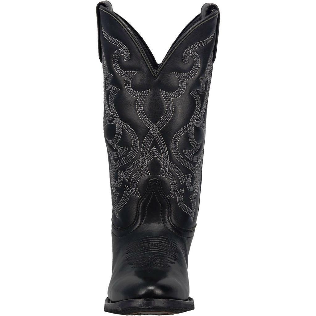 LAREDO MADDIE 11″ BLACK WOMEN’S LEATHER WESTERN BOOTS M/W 6-12 51110
