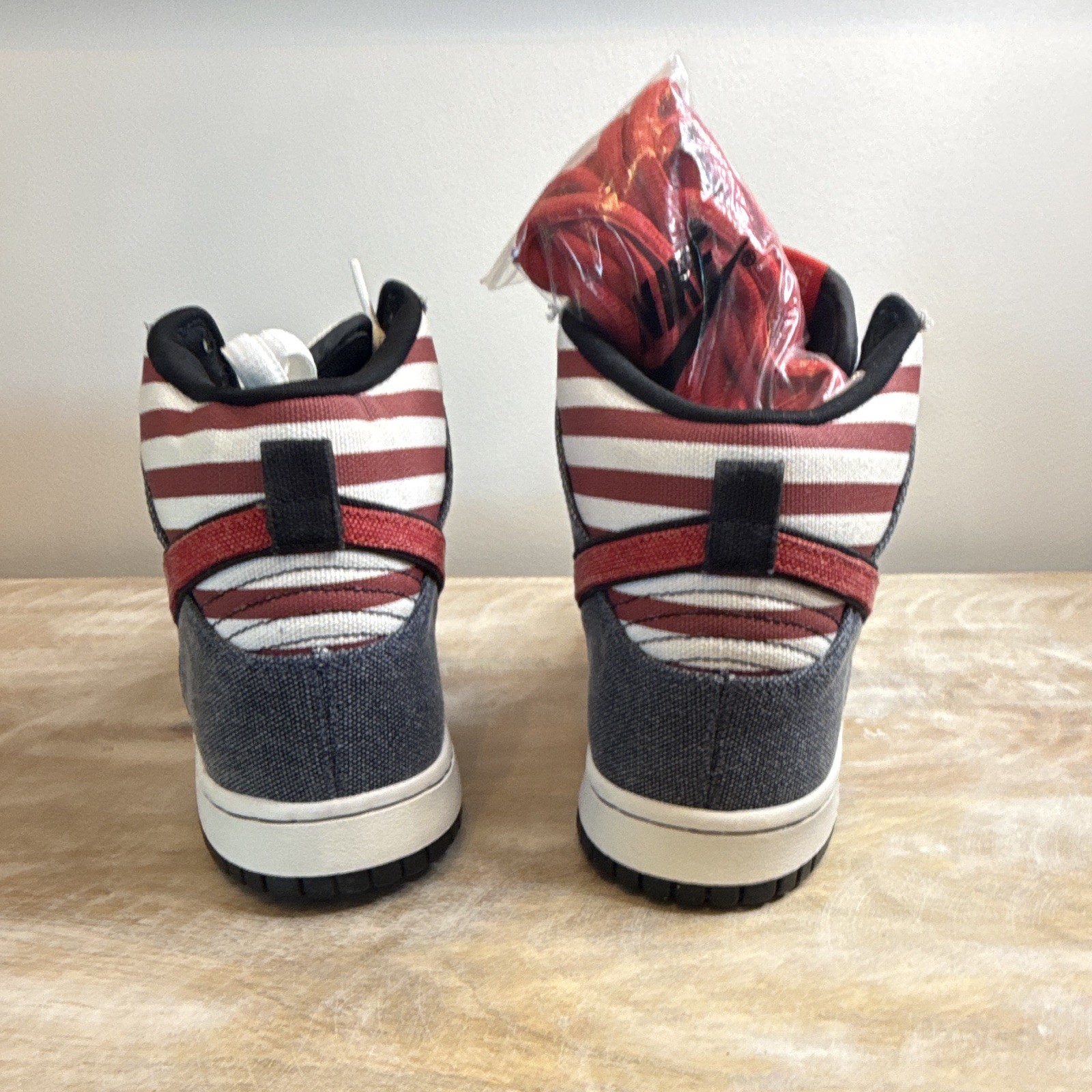 9m ***1 of 24***SAMPLE Nike SB Dunk High “Born in the USA” 2009 DS