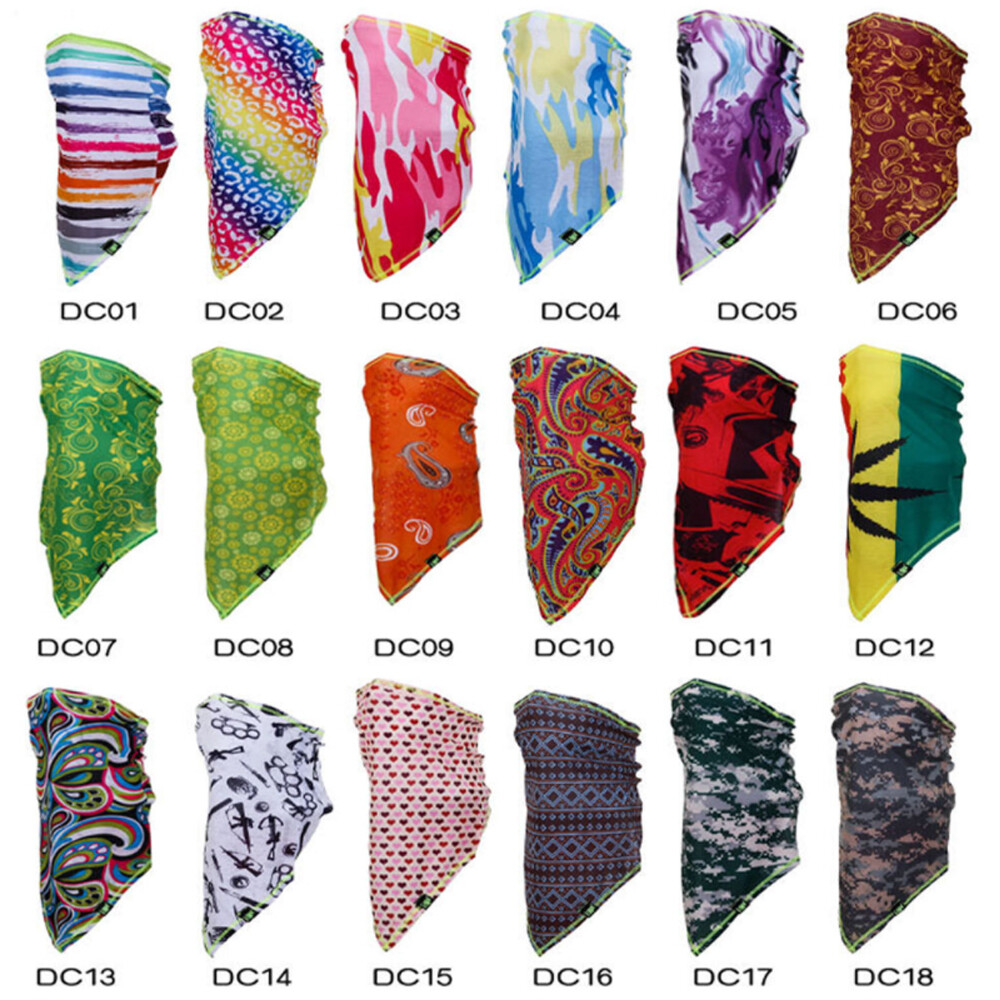 Cooling Balaclava Face Mask Cover Neck Gaiter Windproof Scarf Breathable Bandana