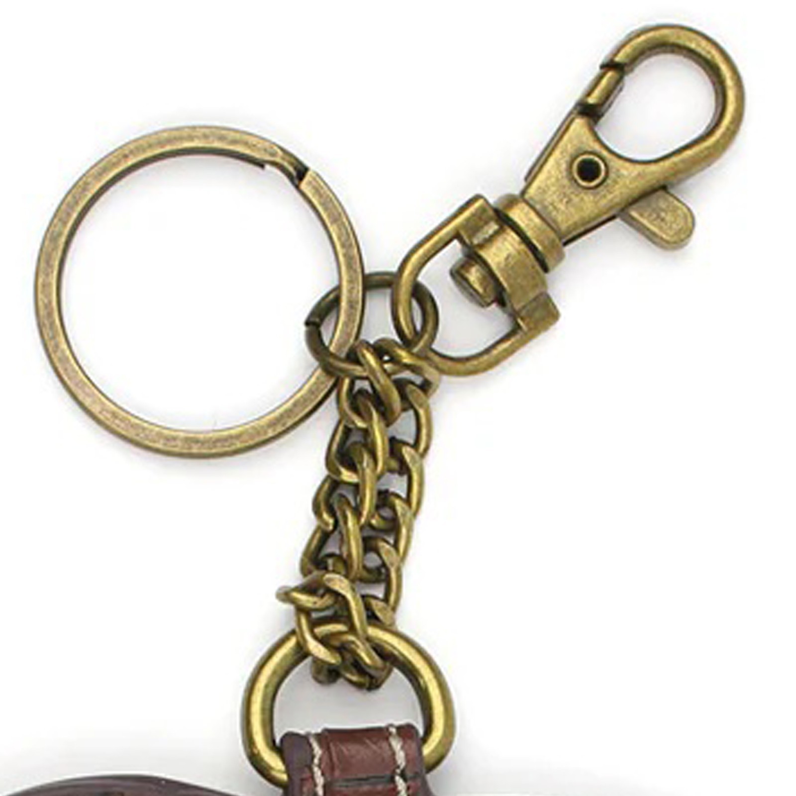 Chala FOX FAMILY Key Fob / Coin Purse Keychain, Purse Charm 5 x 5 x 0.3″ NWT