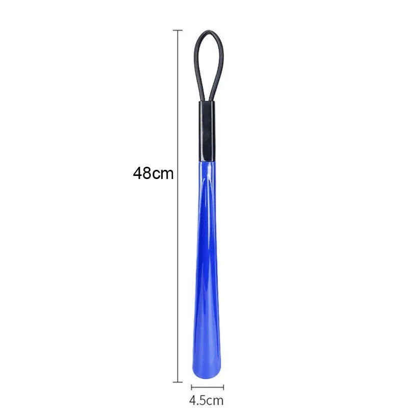 1PC Extra Long Flexible Plastic Shoe Horn – No Bending, Durable Shoe Spoon Assis