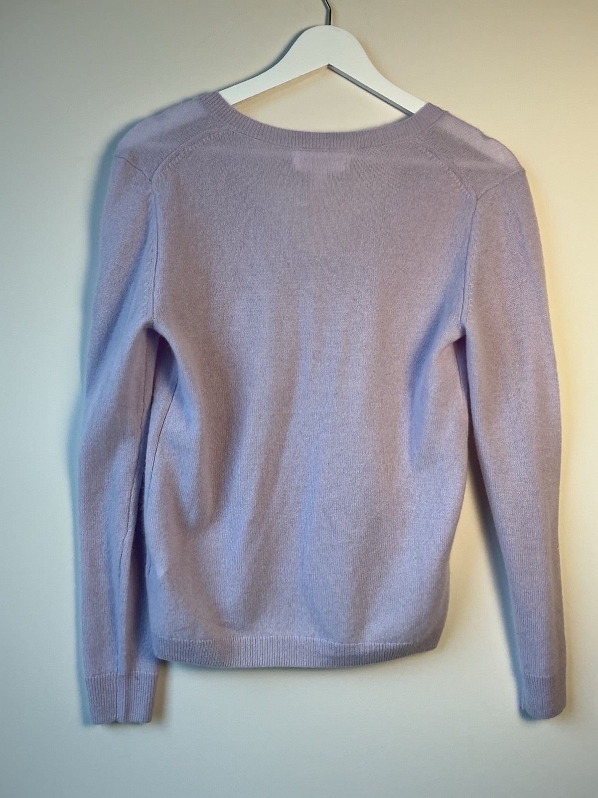 NWT 100% Cashmere Nordstrom Purple Sz Xs Lightweight Sweater