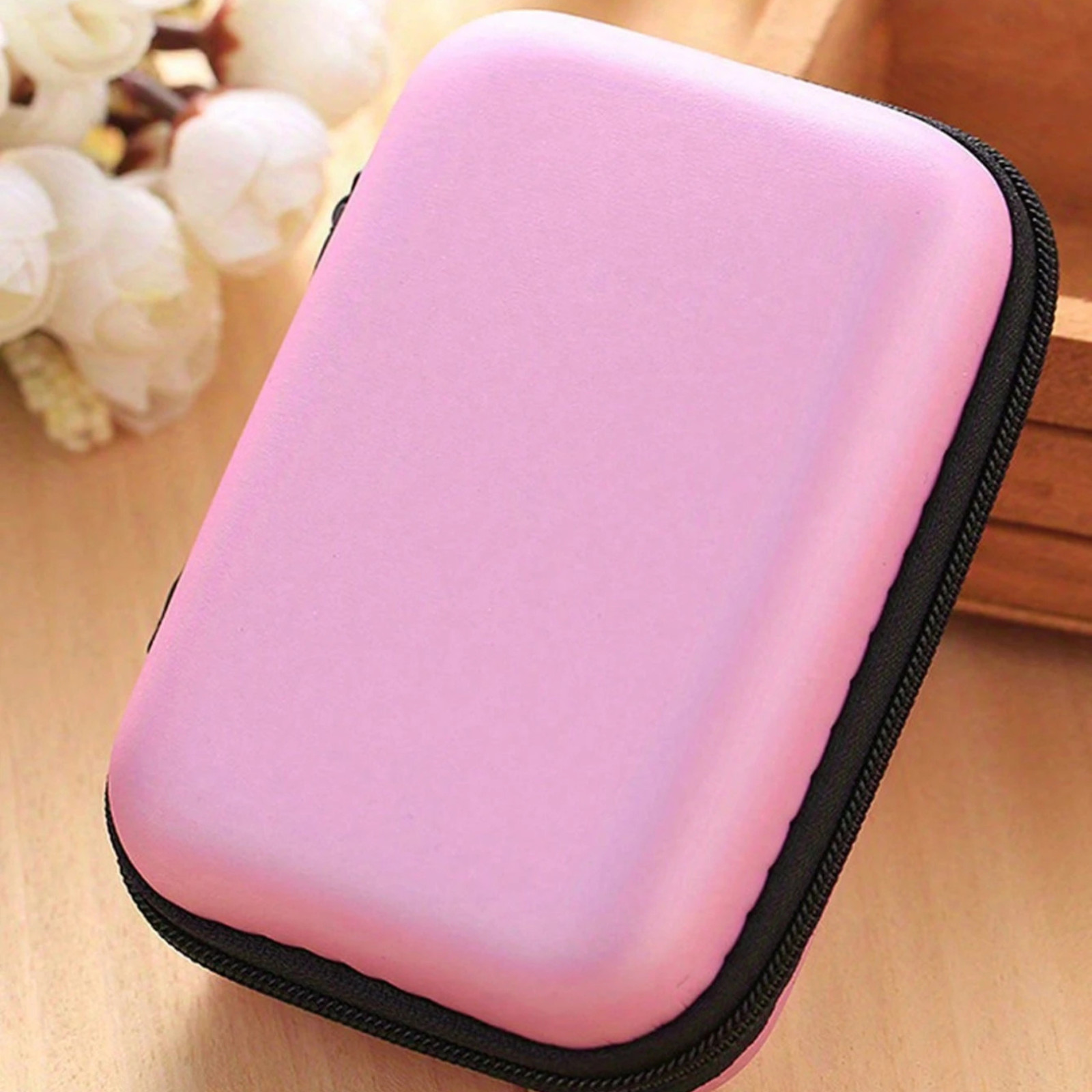 Headphone Bag Data Cable Storage Mini Coin Storage Bag Multi-uses Cosmetic Bag