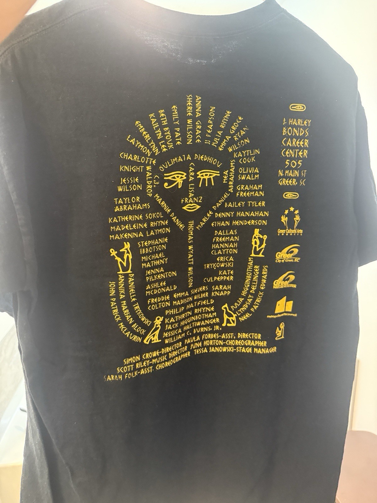 Joseph And The Amazing Technicolor Dreamcoat Graphic Tee M Gildan Ultra Cotton