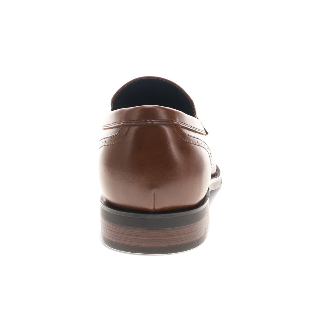 Dockers Mens Emerson Penny Synthetic Leather Dress Loafer Slip On Shoe