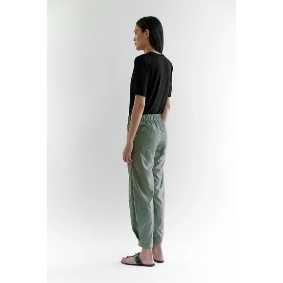 NWT Minimalist NYC Size S Tamara Davydova Olive Naomi Japanese Eco Nylon Pant