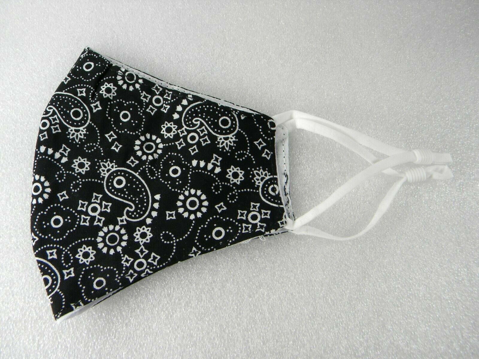 ADULT FASHION MASK FACE COVER WASHABLE REUSABLE ASST PRINTS FREE SHIP FROM USA