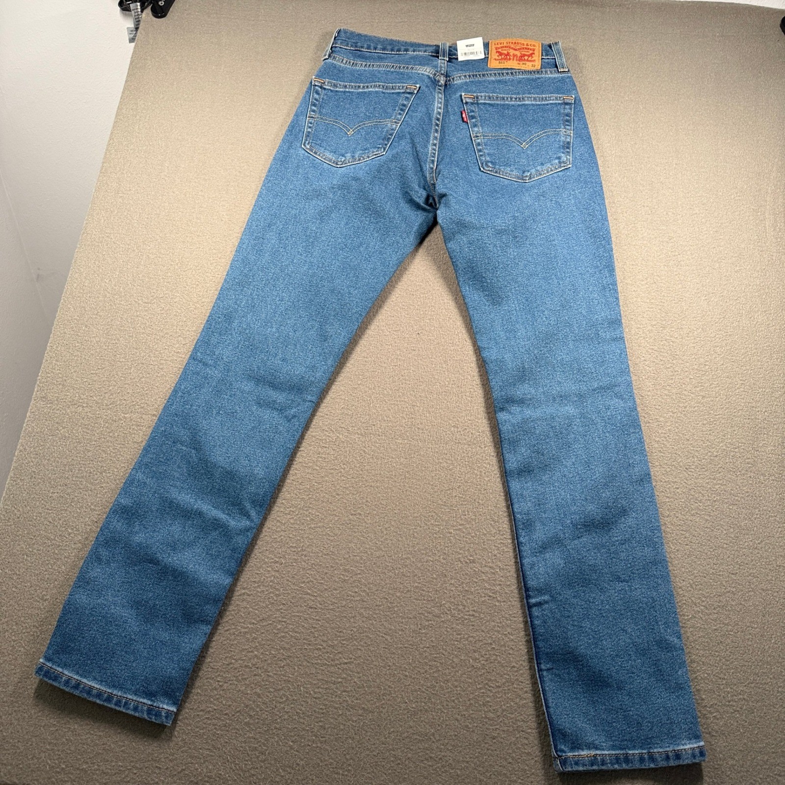Levi’s 511 Slim Jeans Mens 30×32 Blue All Seasons Tech Stretch 045115425