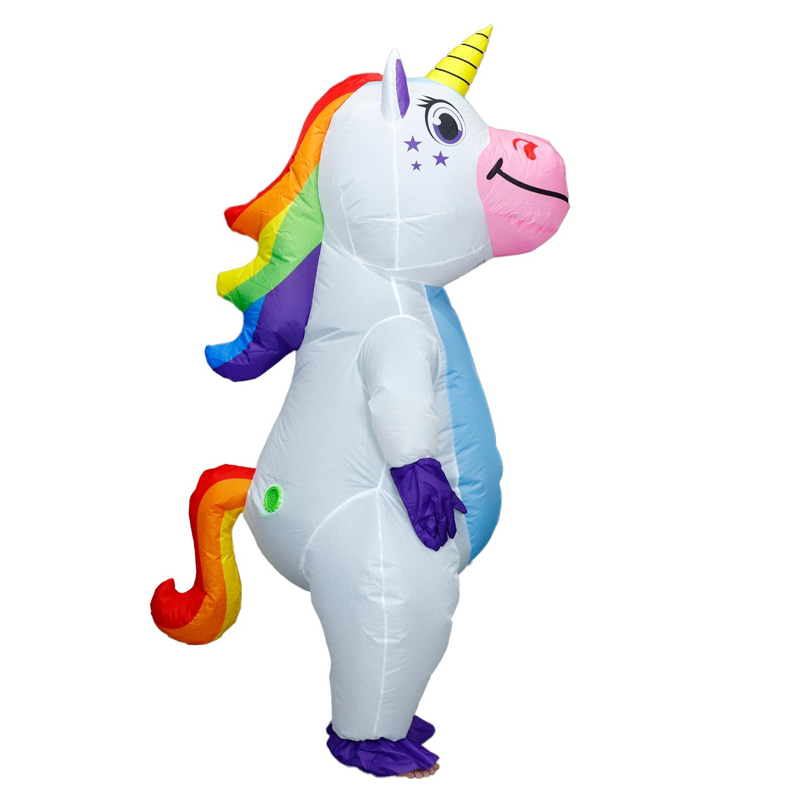 Giant Unicorn Inflatable Costume Adult Blow Up for Events & Party Cosplay Outfit