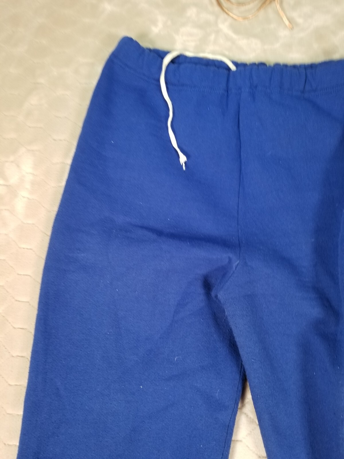 VTG UNR University of Nevad Reno Sweatpants Sz Lg Puff Print See Pics