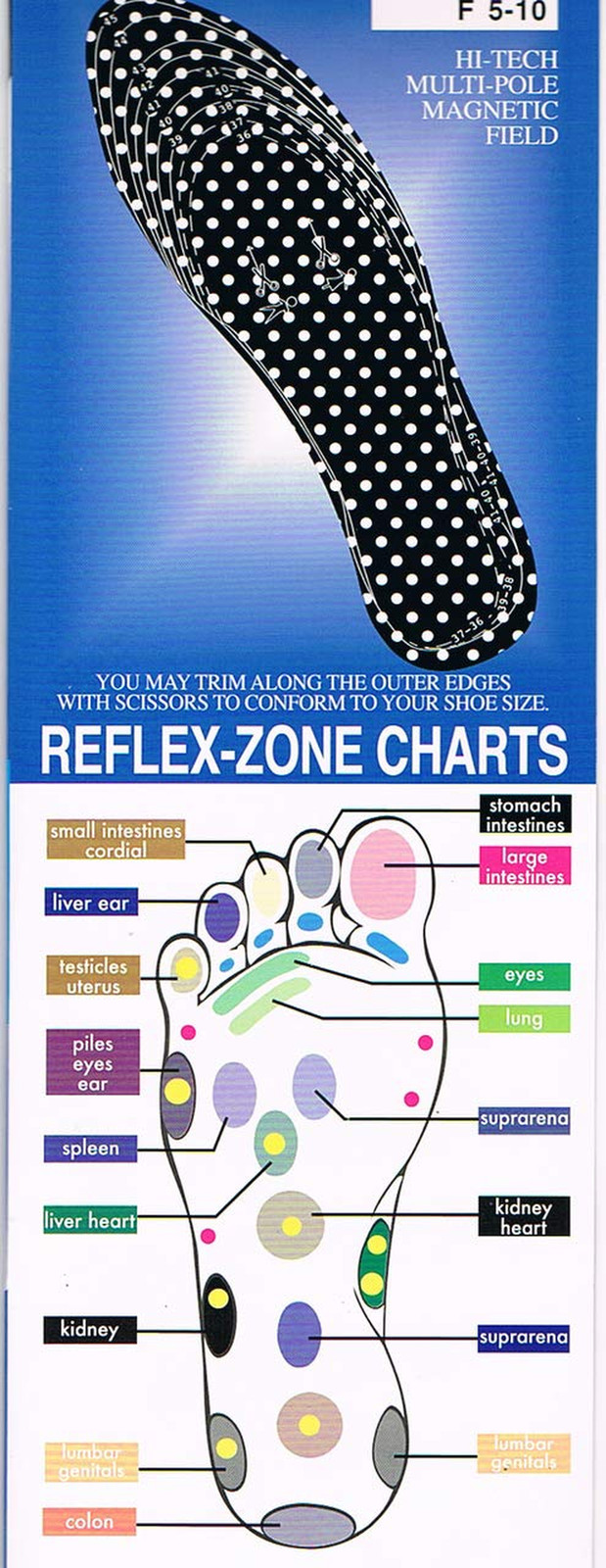 Magnetic Foot Insoles, Massaging Therapy Shoe Insert for Men and Women – US Shoe