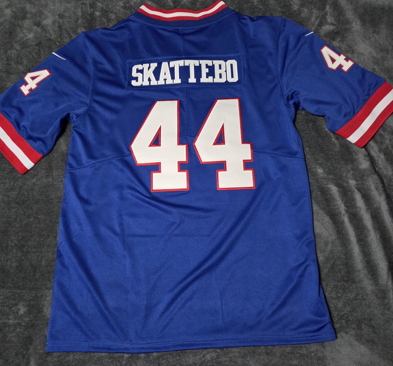 Fast Free Shipping! Mens Medium Cam Skattebo New York Giants Stitched Jersey 44