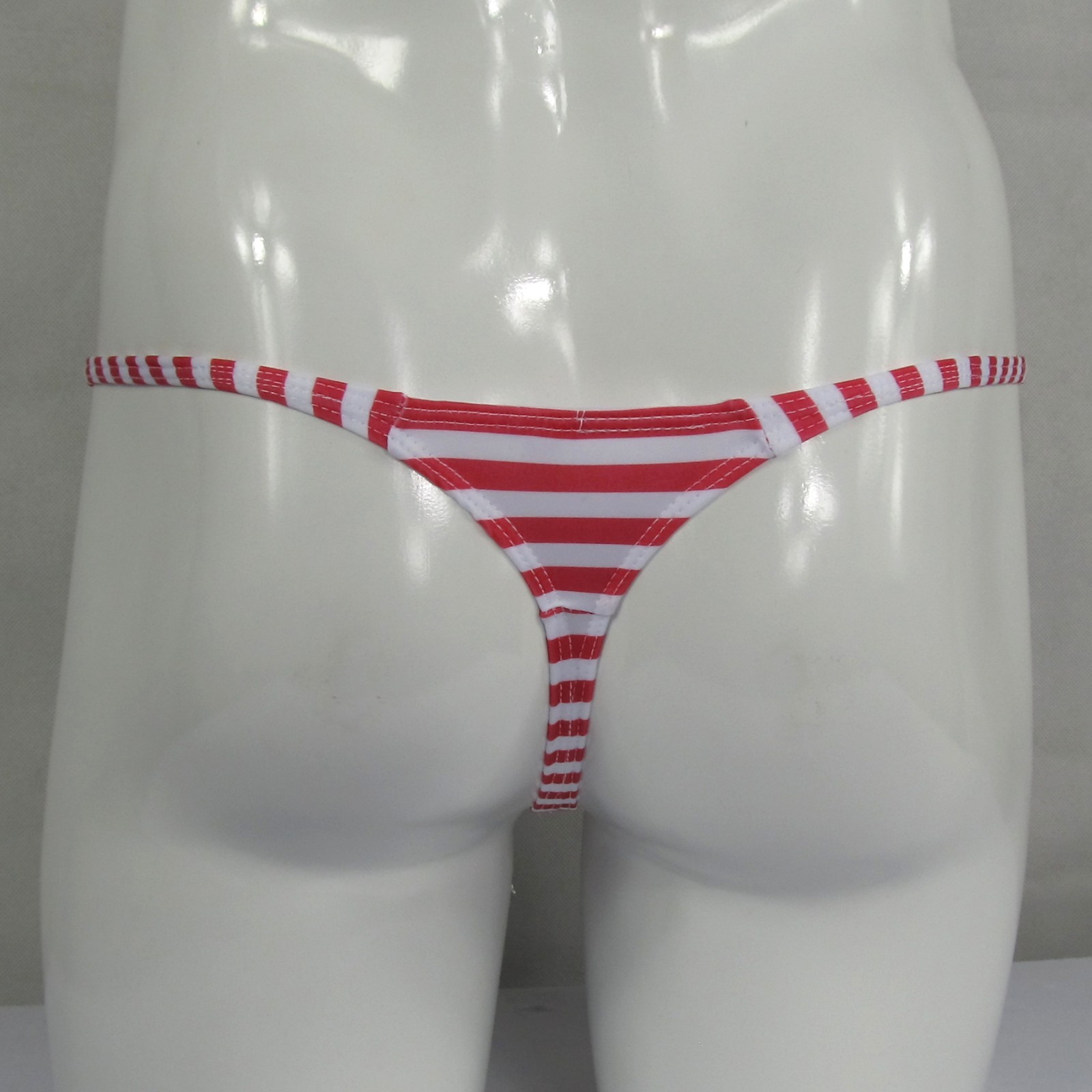 K403 P Hot Men String Thong Bulge Pouch T-back Star & Stripes Patriotic