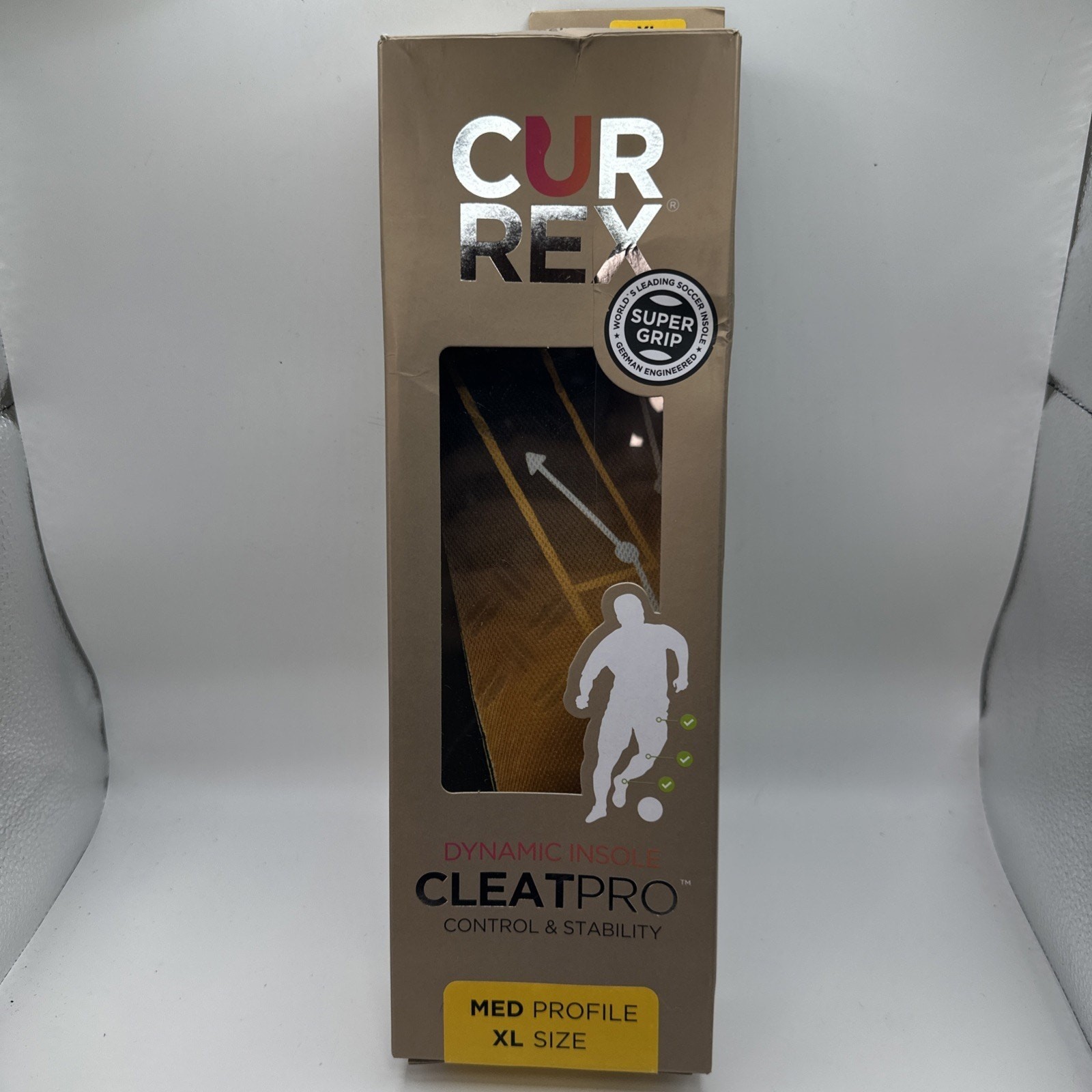 Currex CLEATPRO Medium Dynamic Insole Size XLarge (11-12.5M / 12.5-14W)