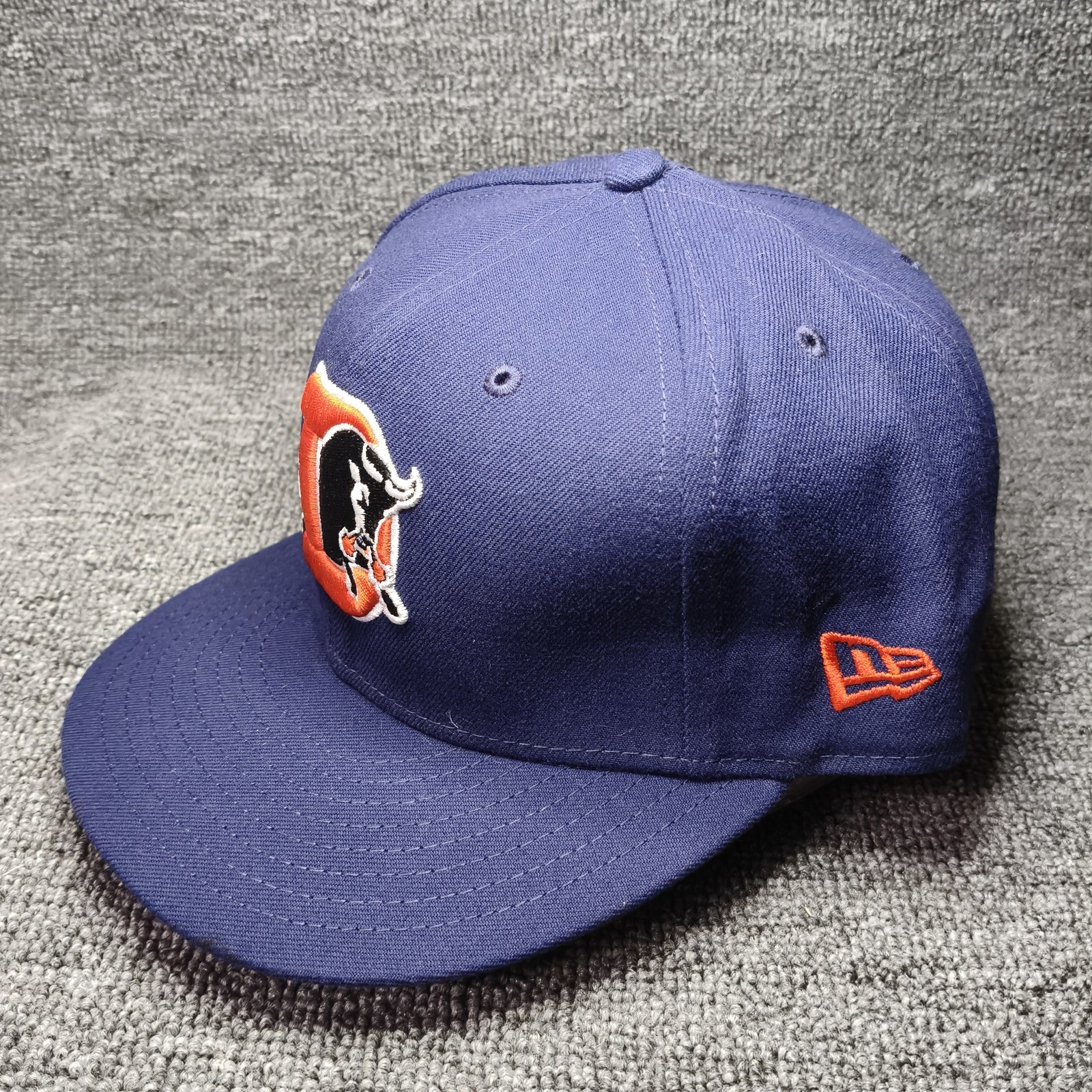 New Era Durham Bulls 59FIFTY Fitted Navy 7 1 4 MiLB Hat