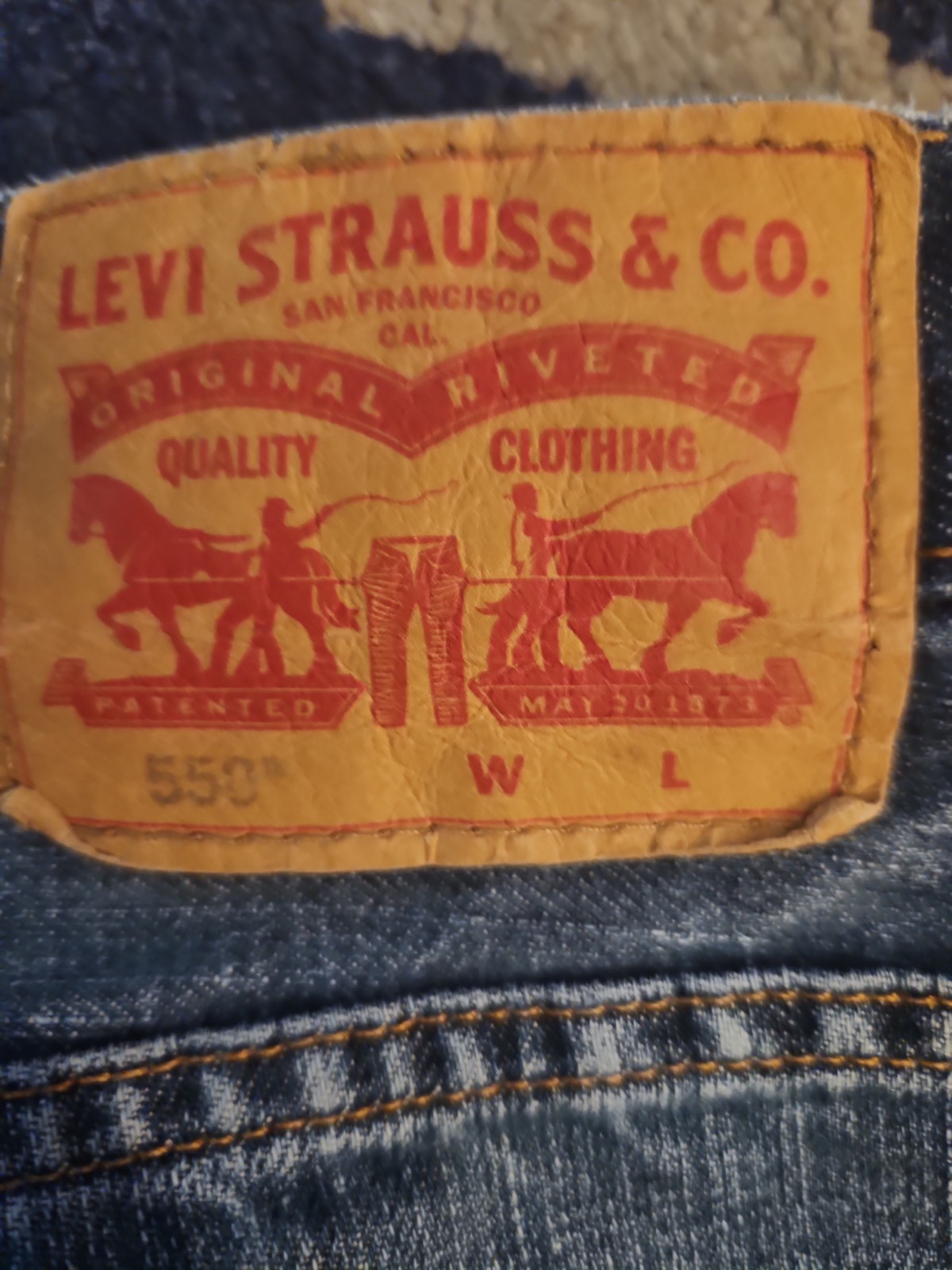 Levi 550 Jeans 44×29