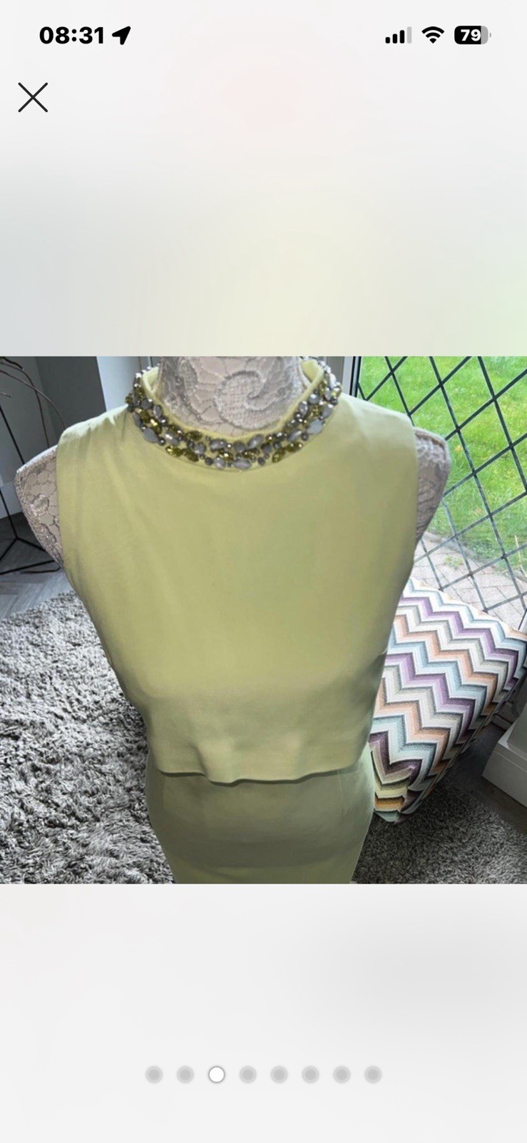 Coast 50’s Style Puce Dress Size16 Petite Worn Once Excellent Condition Classy