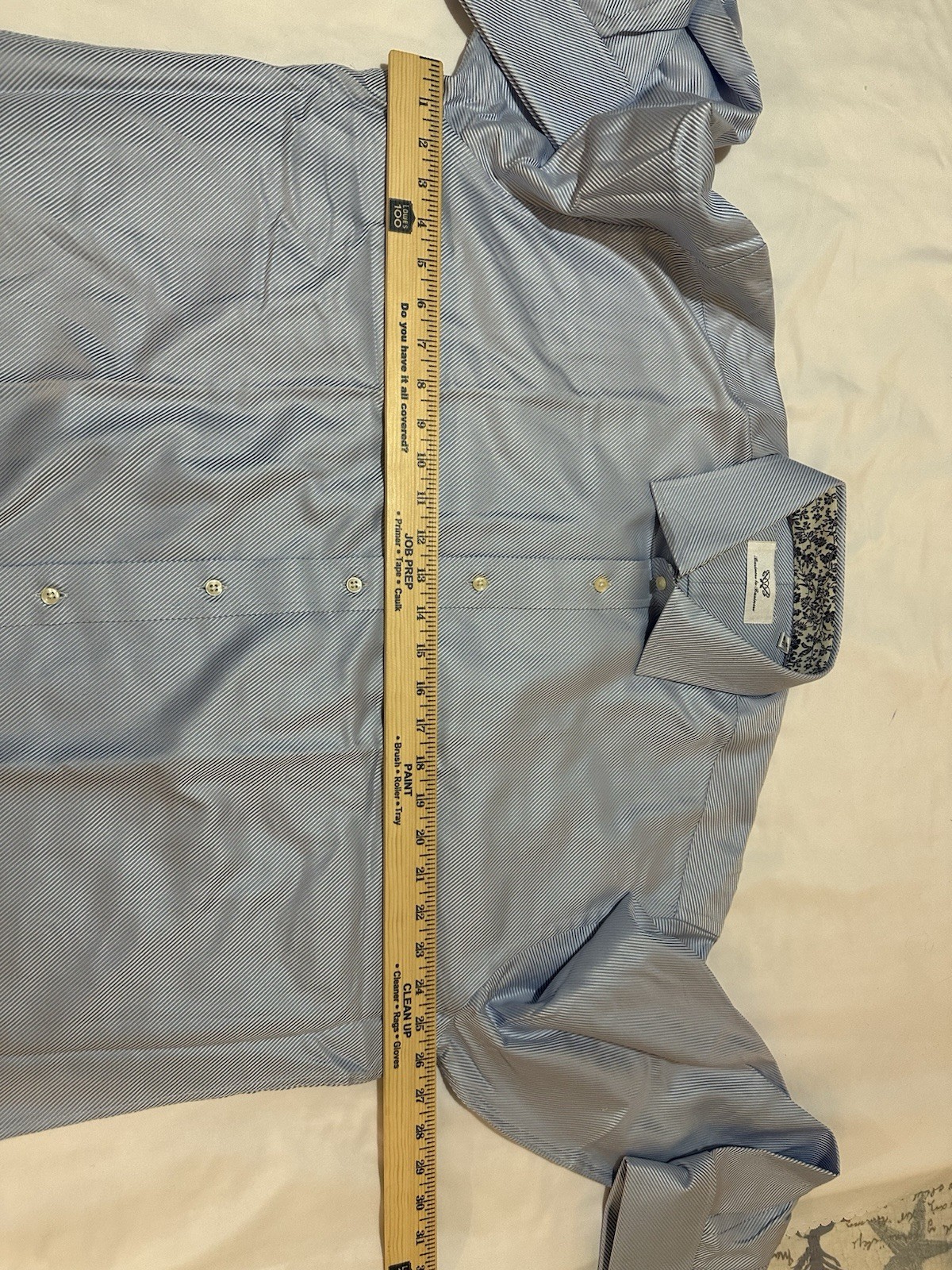 NWOTs Business to Business Men’s Long Sleeved Business Shirt 49-17 3/4-36/37 XL