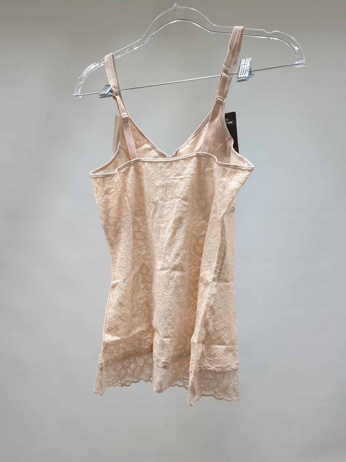 Bali Womens Lace ‘n Smooth Fajas Cami Df8l12 Shapewear Tops, Rosewood, Medium Us