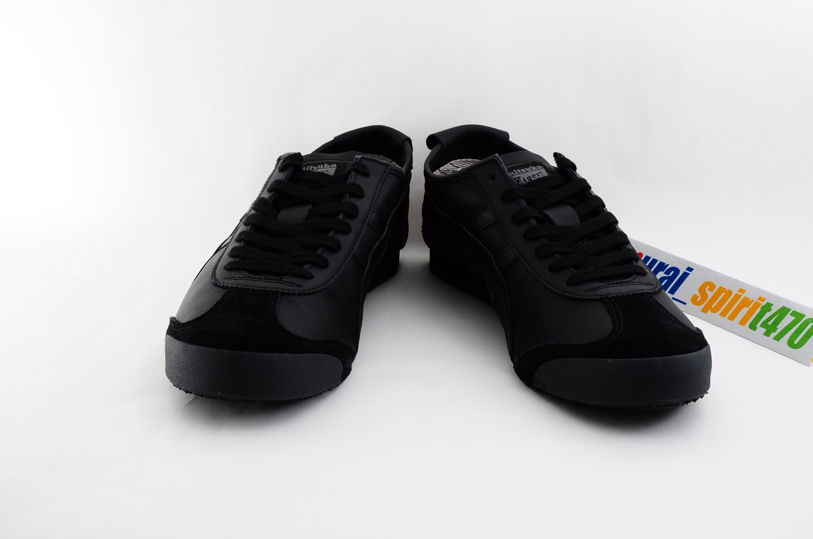 Onitsuka Tiger Genuine MEXICO 66 1183C102 BLACK /BLACK US Buyer No Import duties