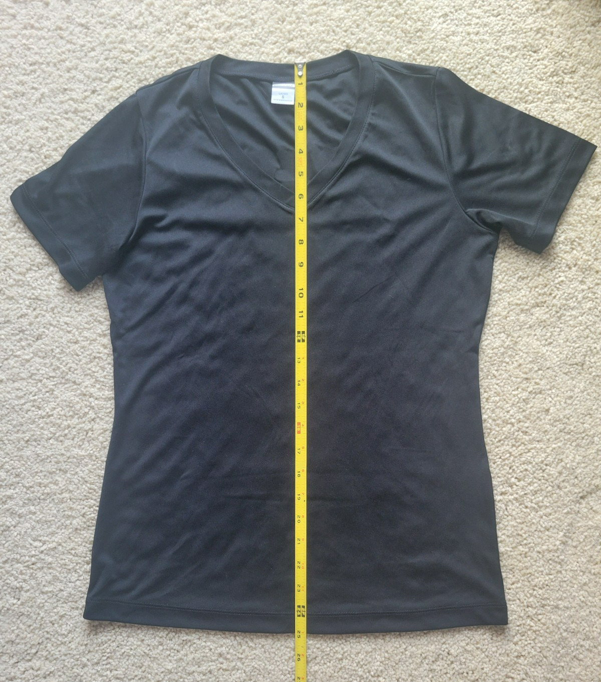BYC & BCYC Wild Sailing Regatta “Bad Kitty” Women’s V-Neck Black Small Shirt NEW