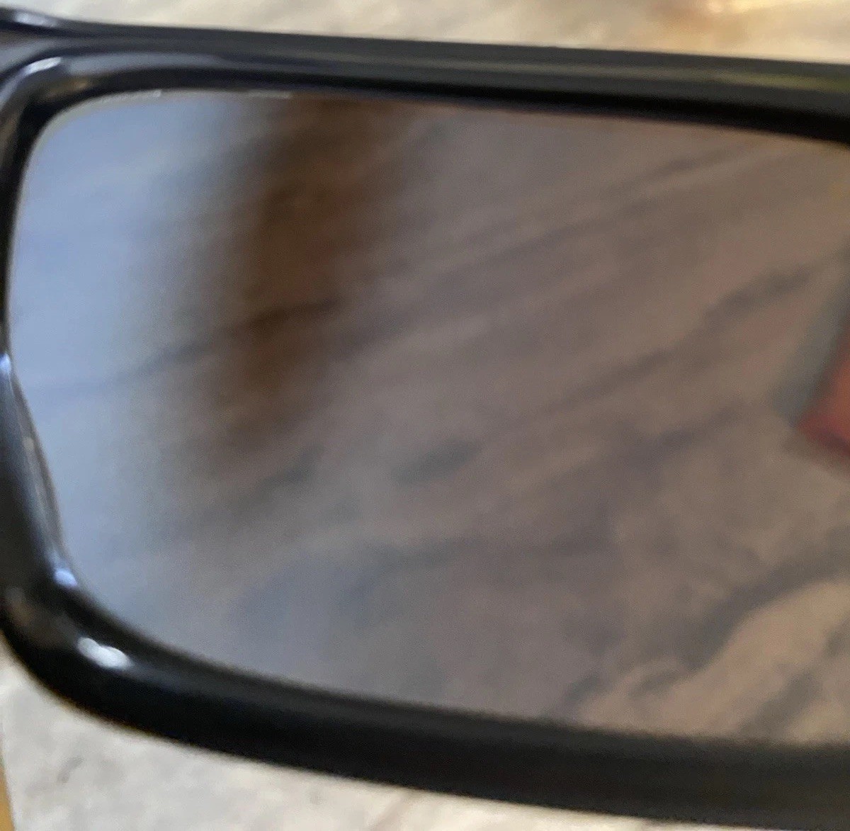 Oakley Men’s Turbine Sunglasses Smoke Clear Frame Blue Lens