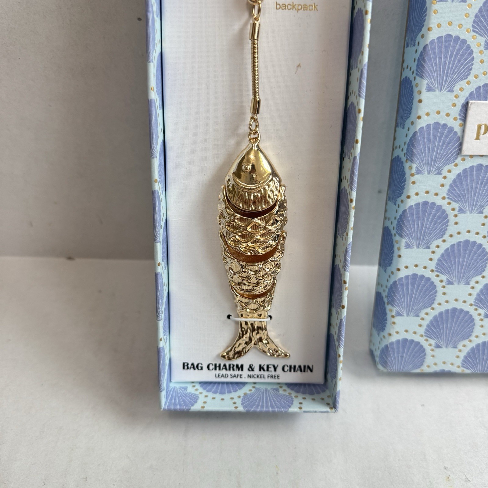 Piper K Fish Bag Charm/Key Chain