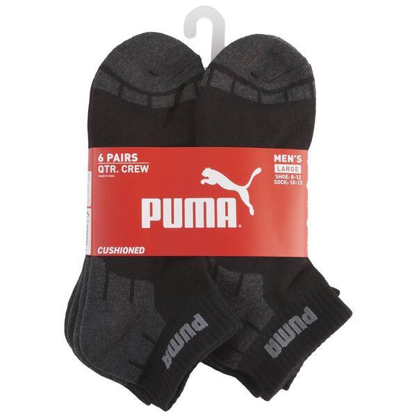 PUMA Men’s Socks Quarter Crew Sport Style Fits Shoe 8-12 Socks 10-13 NEW w TAGS