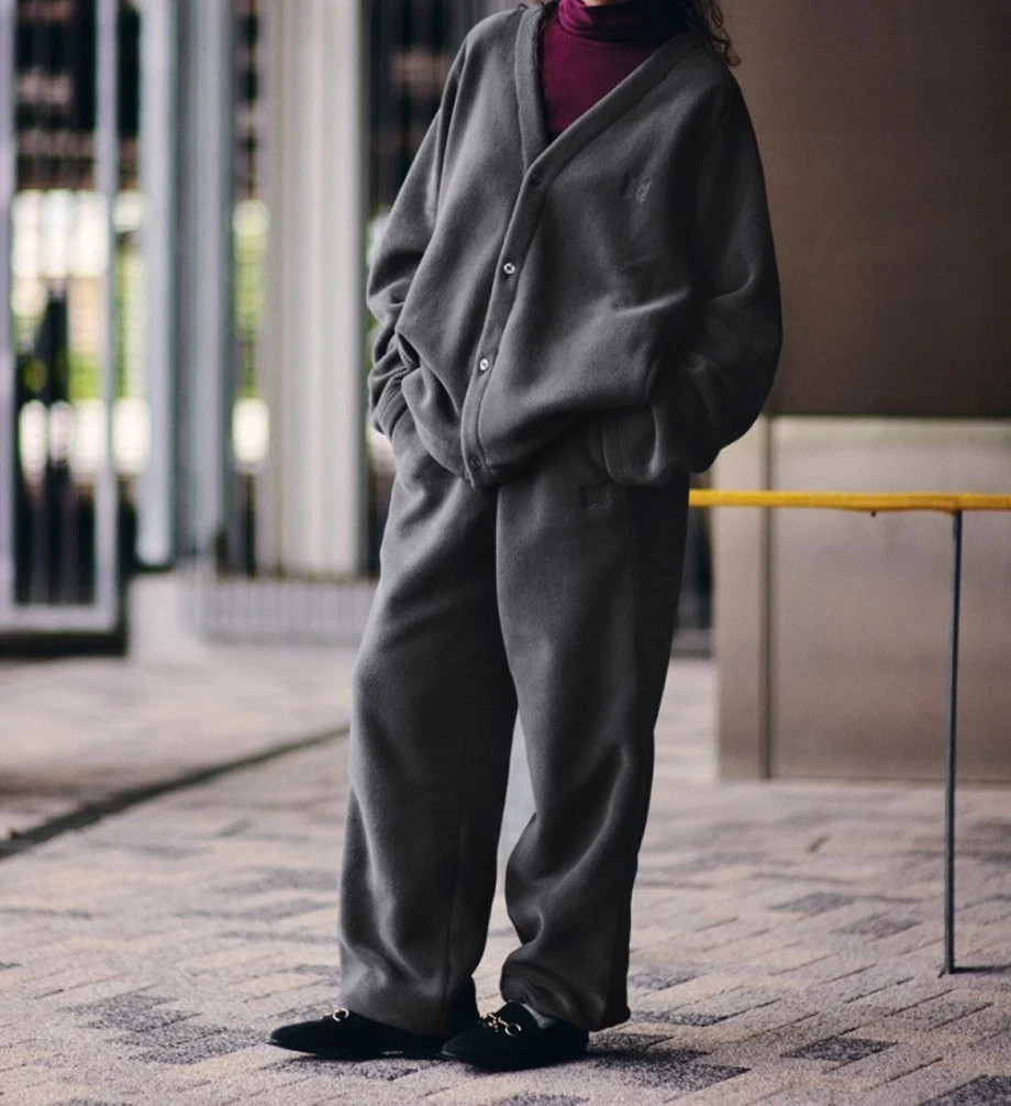 UNIQLO × NEEDLES Fleece wide pants XS S M L XL XXL 3X 4XL Unisex Japan 2025 New
