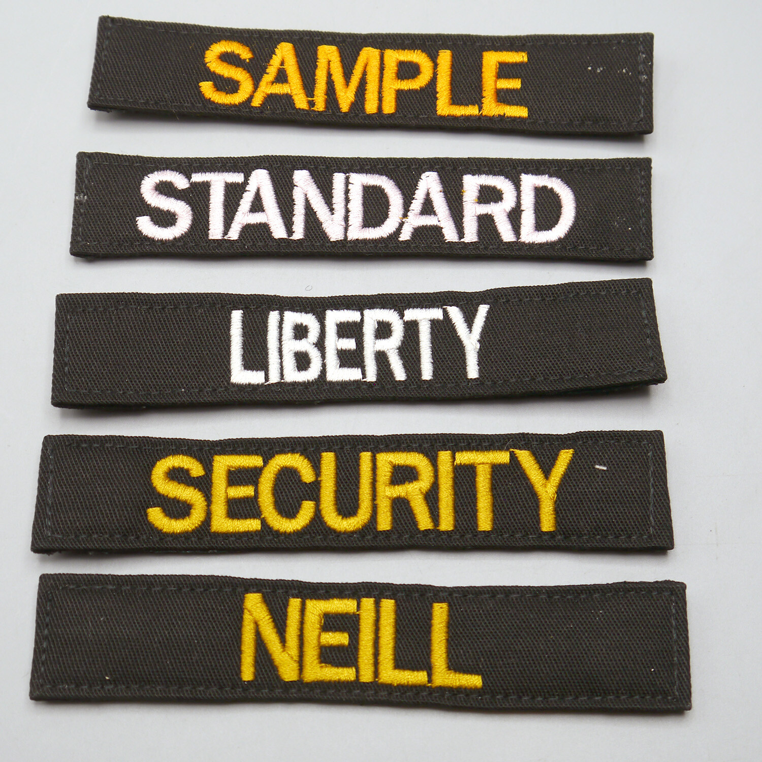 Name Tapes, Military Nametapes, Custom Name Patches, Embroidered Name Tags