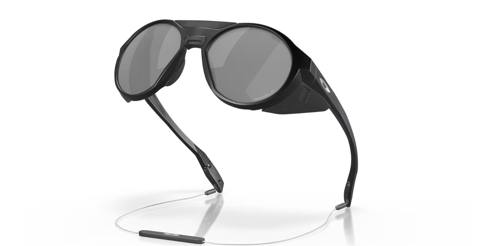 NEW Oakley CLIFDEN Matte Black Round POLARIZED PRIZM Black Lens Sunglass 9440-09
