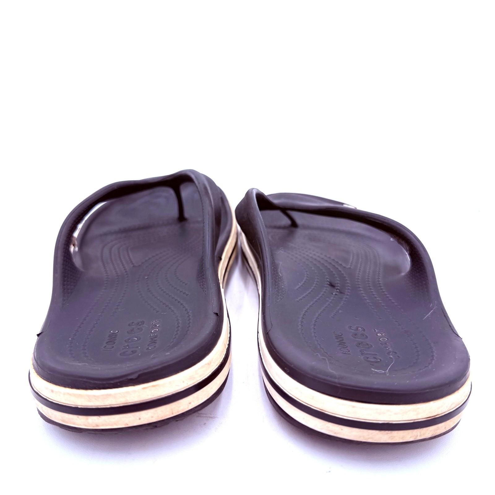 Crocs Blue Bayaband Flip Flop Slides Sandals Size M8 W10