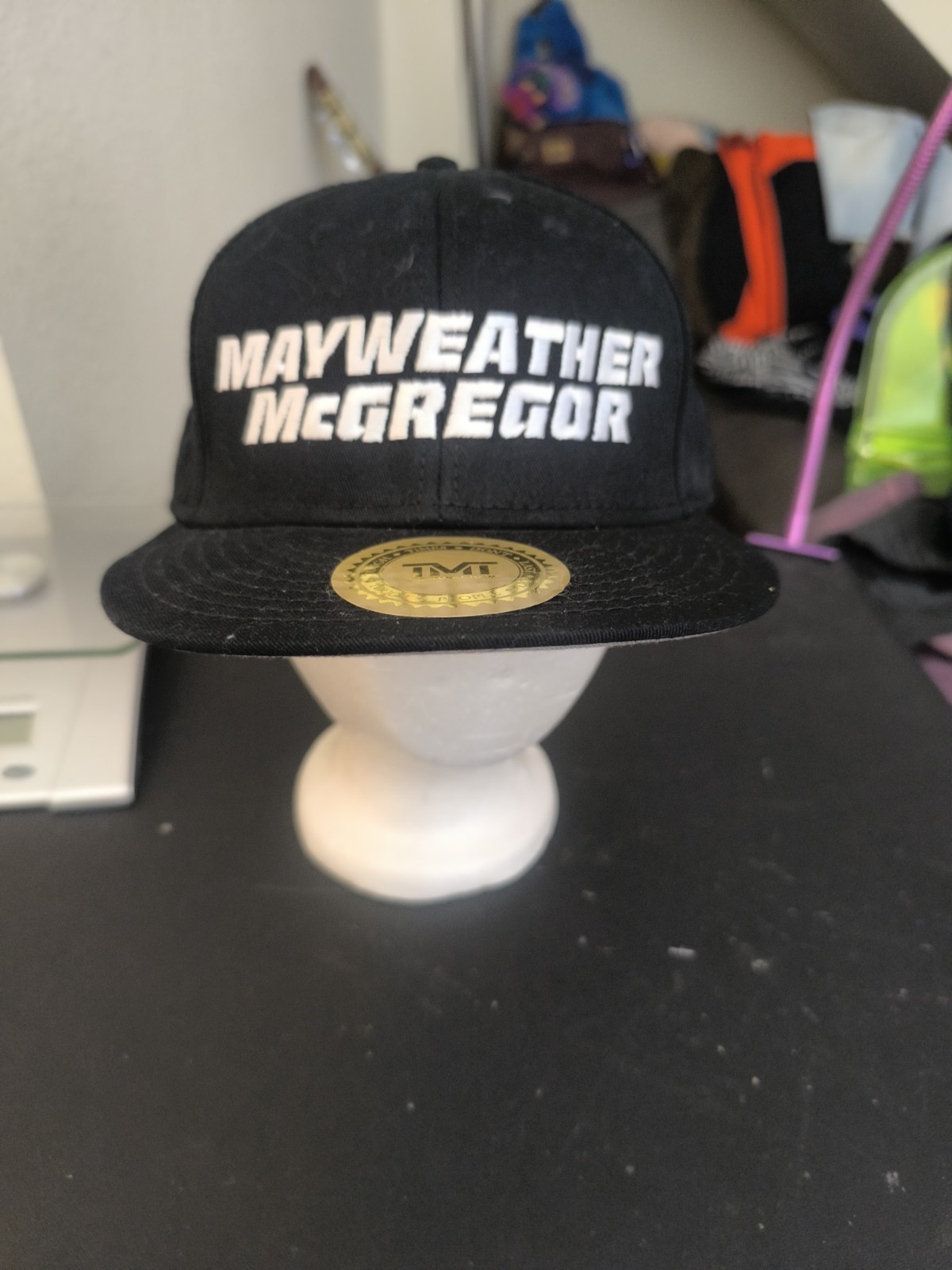 TMT money team Mayweather UFC Conor McGregor official boxing snap back hat new