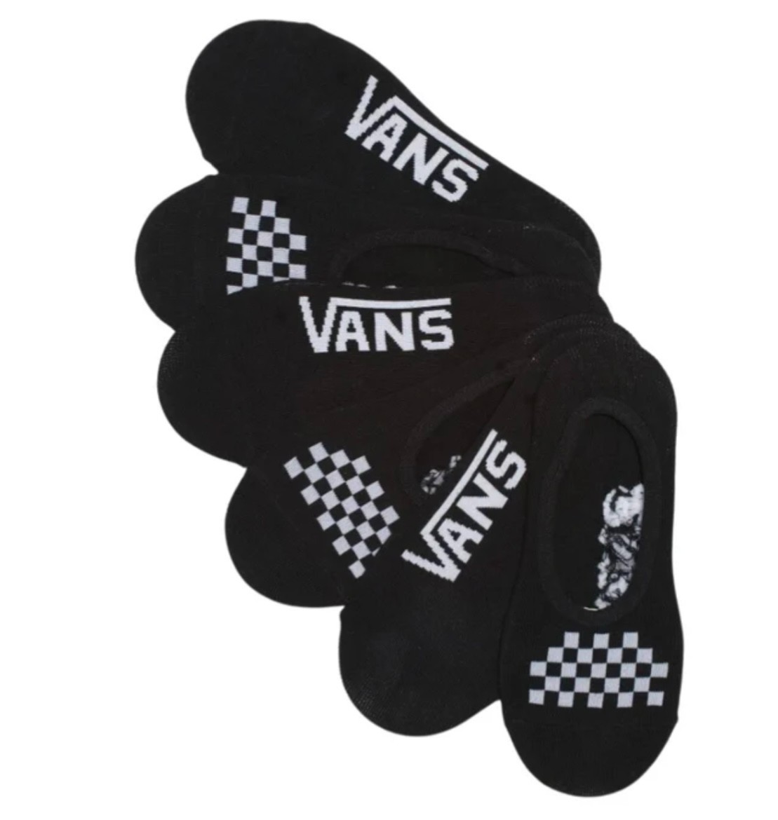 Vans Women 3 pack Candoodle no show Ankle Cotton Blend Mashine Washable socks