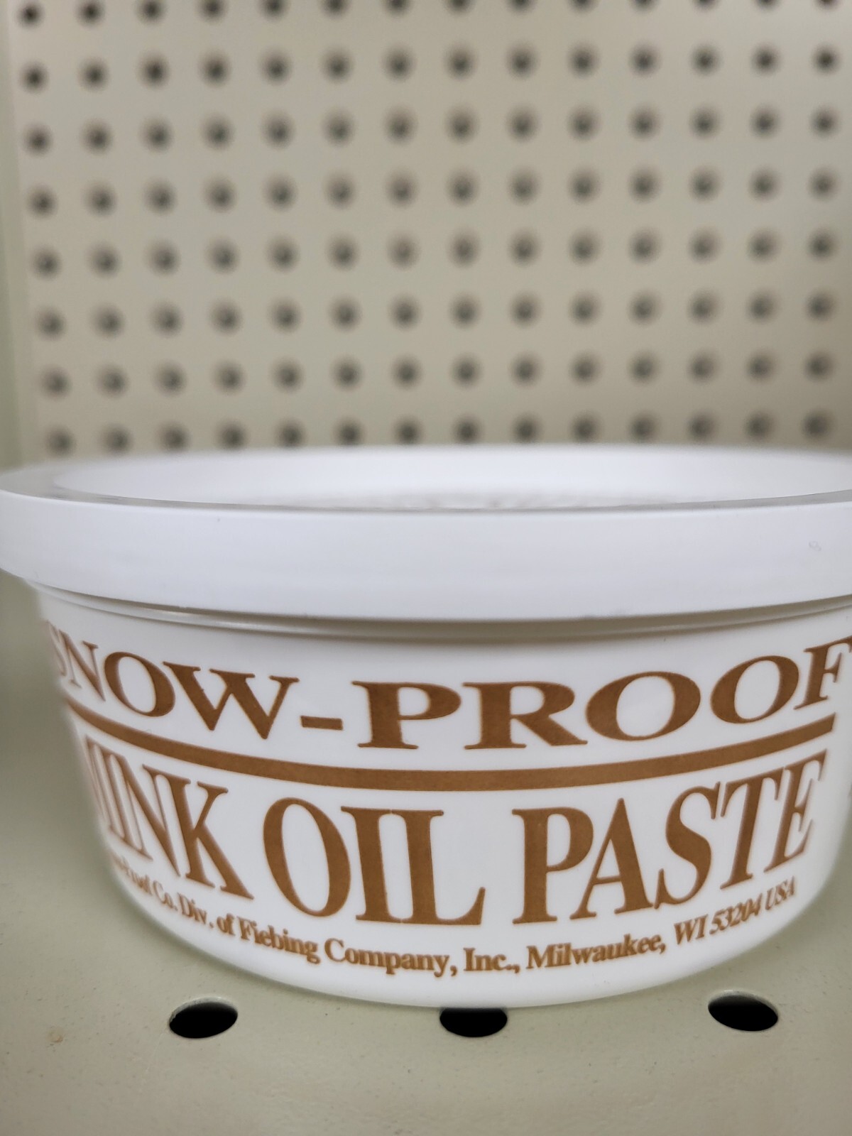 FIEBING Company 088-40038 699740 Snow Proof Mink Oil Paste, 8 oz