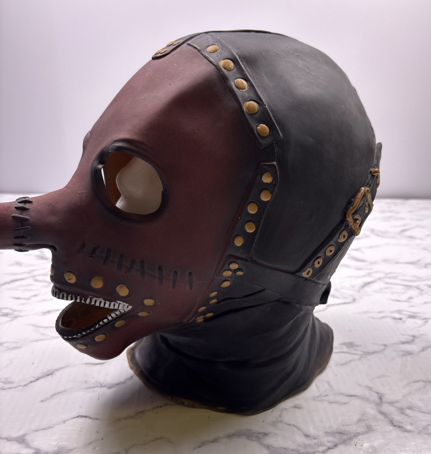 Slipknot Style Inspired Chris Fehn Pinocchio latex Heavy Metal cosplay mask🔥🔥