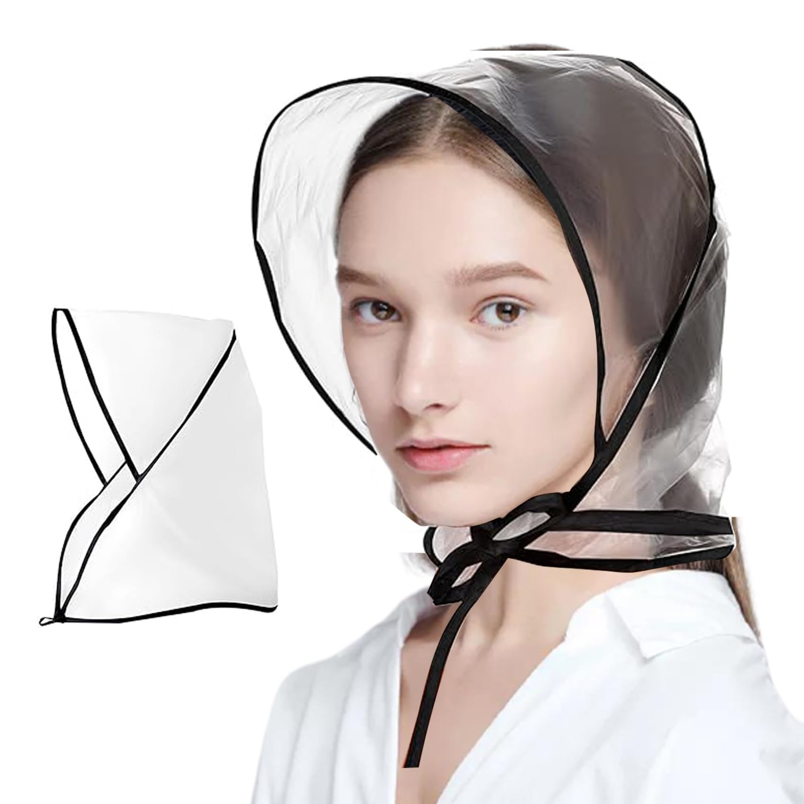 Premium Life Rain Hat with Full Visor Black Edging 1 Pack
